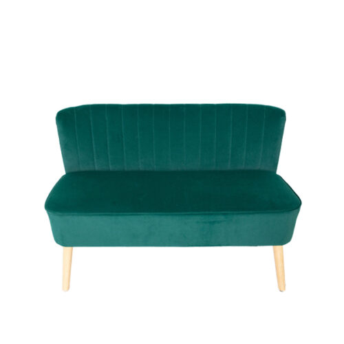 Trouwbankje velvet groen